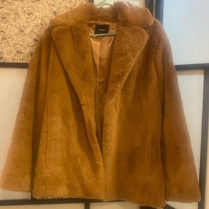 Faux fur coat from Express